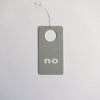 Door sign