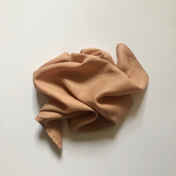 Dusky pink tea towel