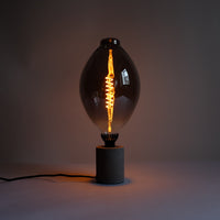 E27 grey smoked dimmable bulb