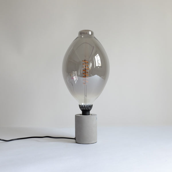 E27 grey smoked dimmable bulb