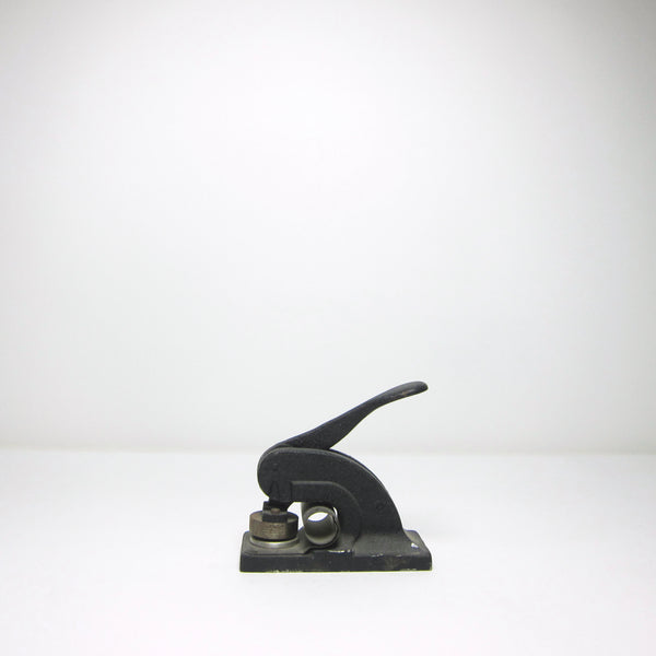 Vintage embossing press