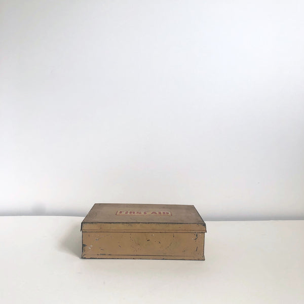 Vintage first aid tin