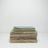 Five vintage green Frech books