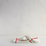 Vintage GB initial linen tea towels