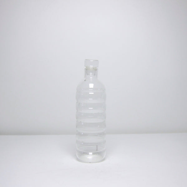 Glass bottle with stopper