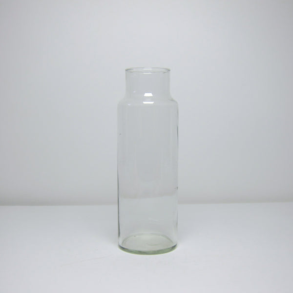 Tall glass cylinder vase