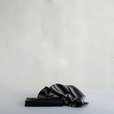 Graphic blue + white napkins
