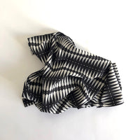 Graphic blue + white napkins