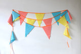 Graphic plastic bunting