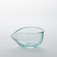 Green glass bowl/jug