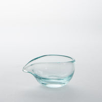 Green glass bowl/jug