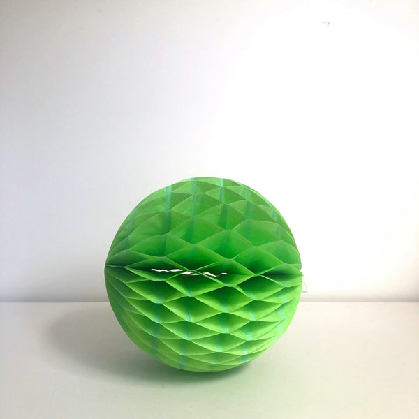 Paper hanging ball: Green