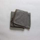 Grey cashmere blanket