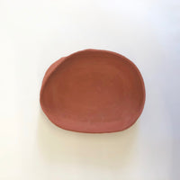 Artisan red clay bowl