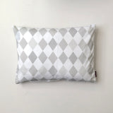 Harlequin pillow case: reversible