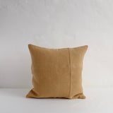 Heavy sand linen cushion