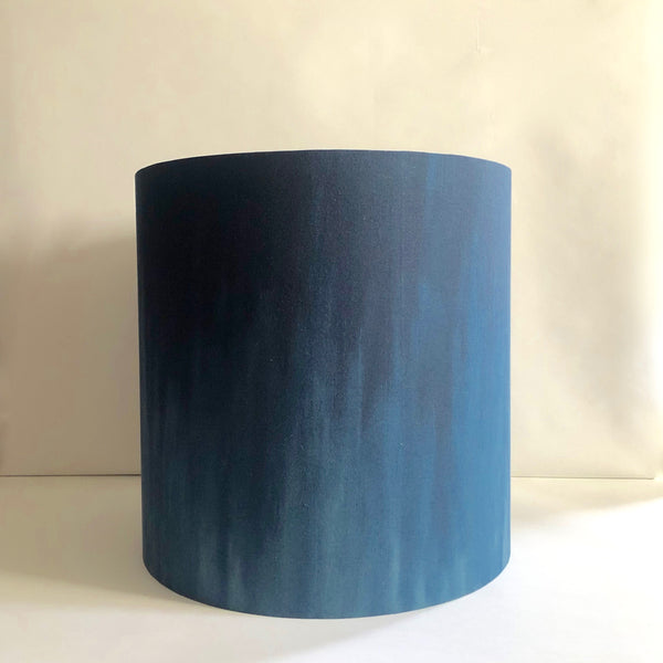 Blue ombre lampshade