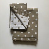Beige dot sheet