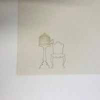 Pop-up paper place mat