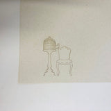 Pop-up paper place mat