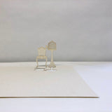 Pop-up paper place mat