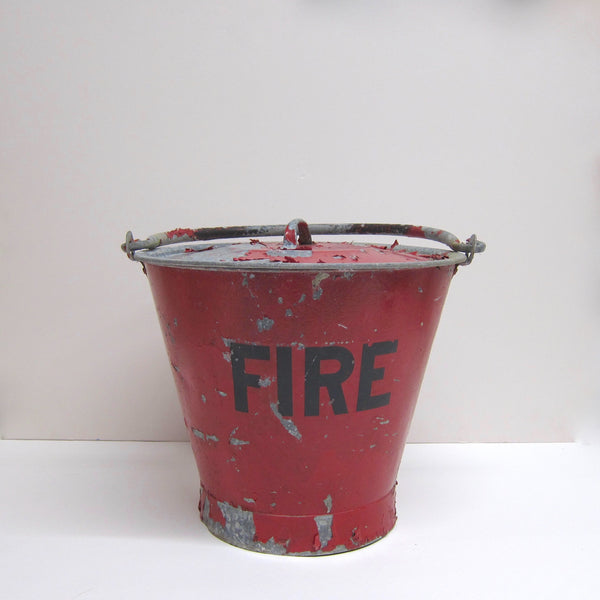 Vintage fire bucket