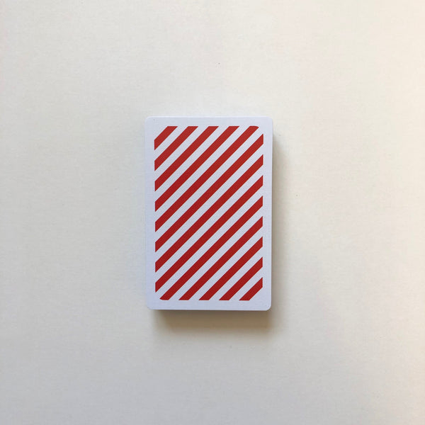 Playing cards: Red stripe