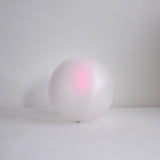 Inflatable ball + light
