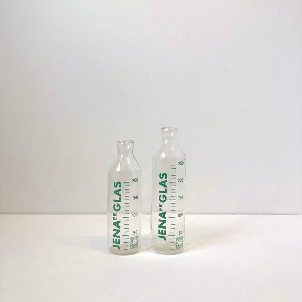 1950's Jena vintage milk bottles