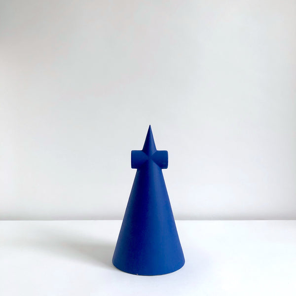 Klein blue ceramic cone
