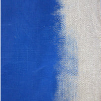 Klien blue pained hessian