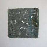 Vintage box of various stencils