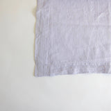 Lilac linen tablecloth