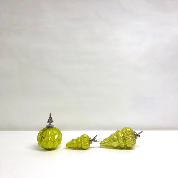 Lime glass decoration