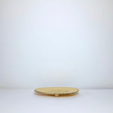 Light wood log tray