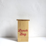 Vintage paper Lunch bag