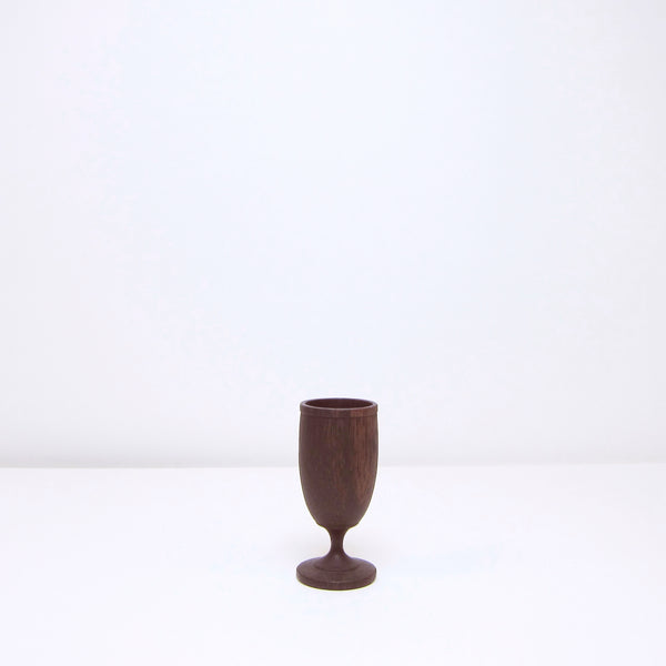 Wood goblet