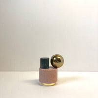Marble + brass object