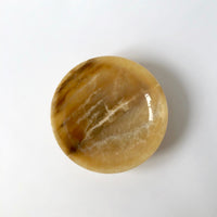 Brown marble bowl
