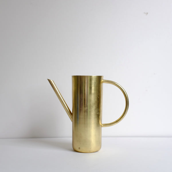 Brushed gold watering can
