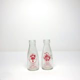 Chinese milk bottles