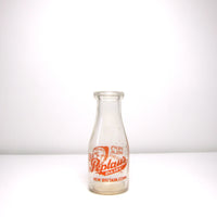 Vintage Peplaus milk bottle