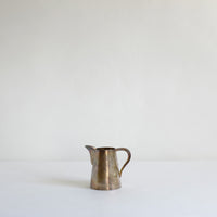 Silver teapot, creamer and sugar pot.