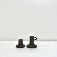 Mud candle holder