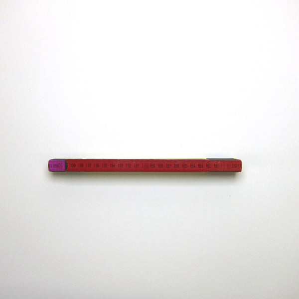 Coloured folding measure