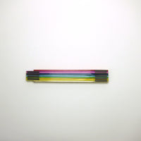 Coloured folding measure