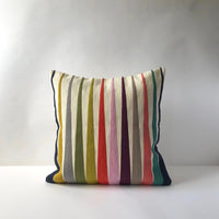 Coloured points cushion