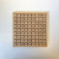 Wood multiplication game