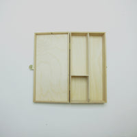 Light wood box