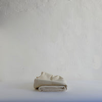 Natural cotton sheet.